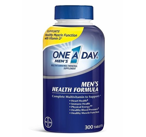 Vitamin Tổng Hợp One A Day Men's Health Formula Cho Nam Giới Mỹ (300v) trên 50 tuổi