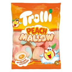 Kẹo Dẻo Trolli peach mallow Đức 150gr vị đào