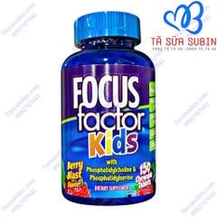 Kẹo Phát Triển Trí Não Cho Trẻ Focus Factor Kids 150 Viên