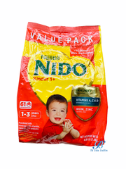 (mẫu mới) Sữa Nido nắp đỏ Mỹ 2.2 ký cho bé từ 1 - 3 tuổi (dạng bịch)