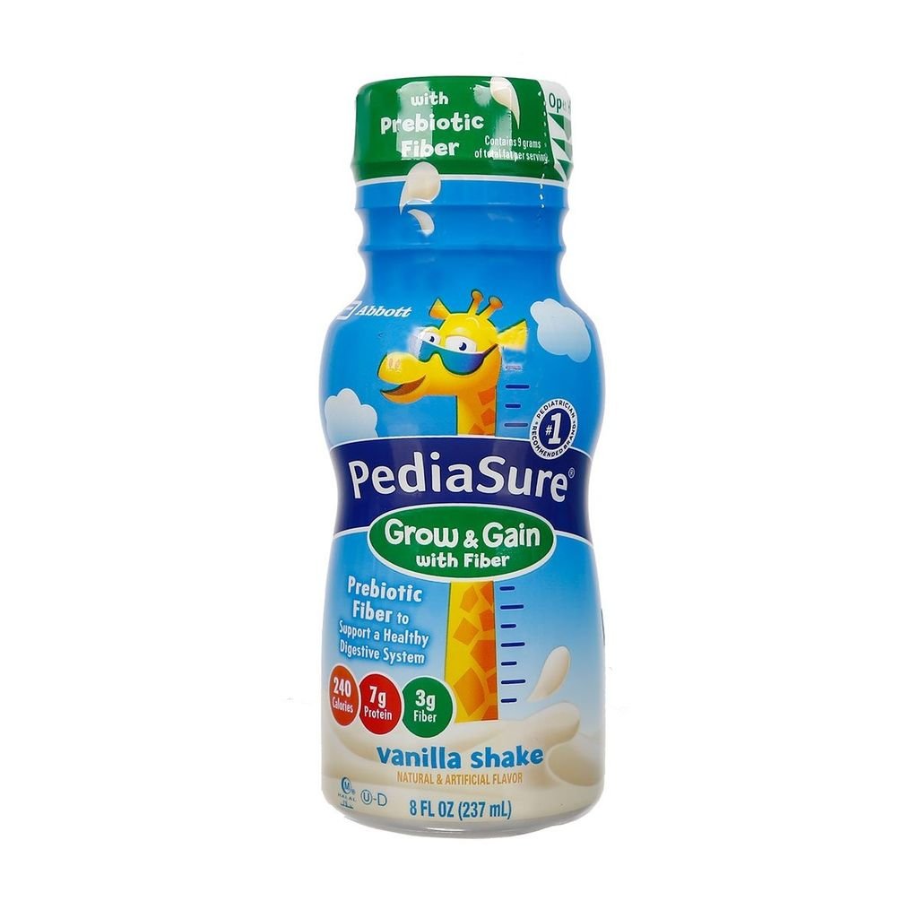 Sữa Pediasure Grow and Gain with Fiber Mỹ 220ml Dạng nước