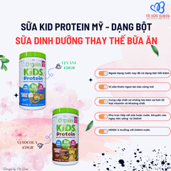 Sữa Kids Protein Organic Mỹ Dạng Bột