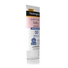 Kem Chống Nắng Cho Trẻ Em Neutrogena Pure & Free Baby Sunscreen SPF50 88ml