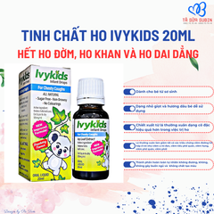 Tinh Chất Trị Ho Ivykids Úc 20ml (0 Tháng)