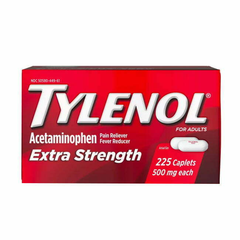 Viên Uống Giảm Đau Hạ Sốt Tylenol Acetaminophen Extra Strength 500mg 225 Viên
