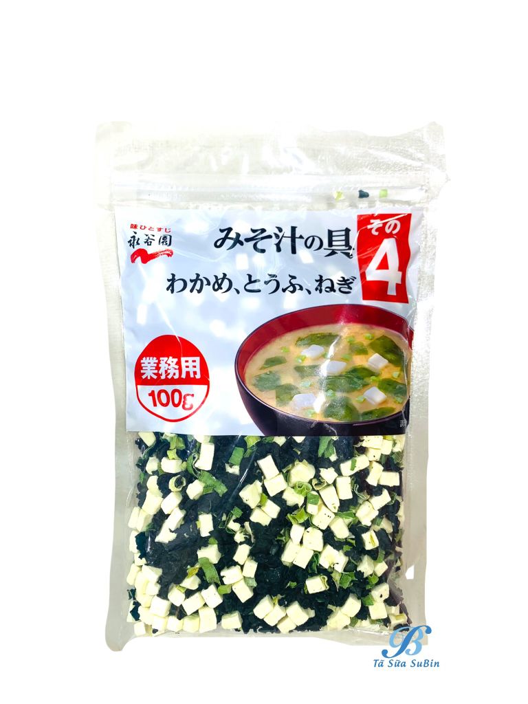 Canh Miso Rong Biển Đậu Hũ Nagaya Nhật Bản 100g