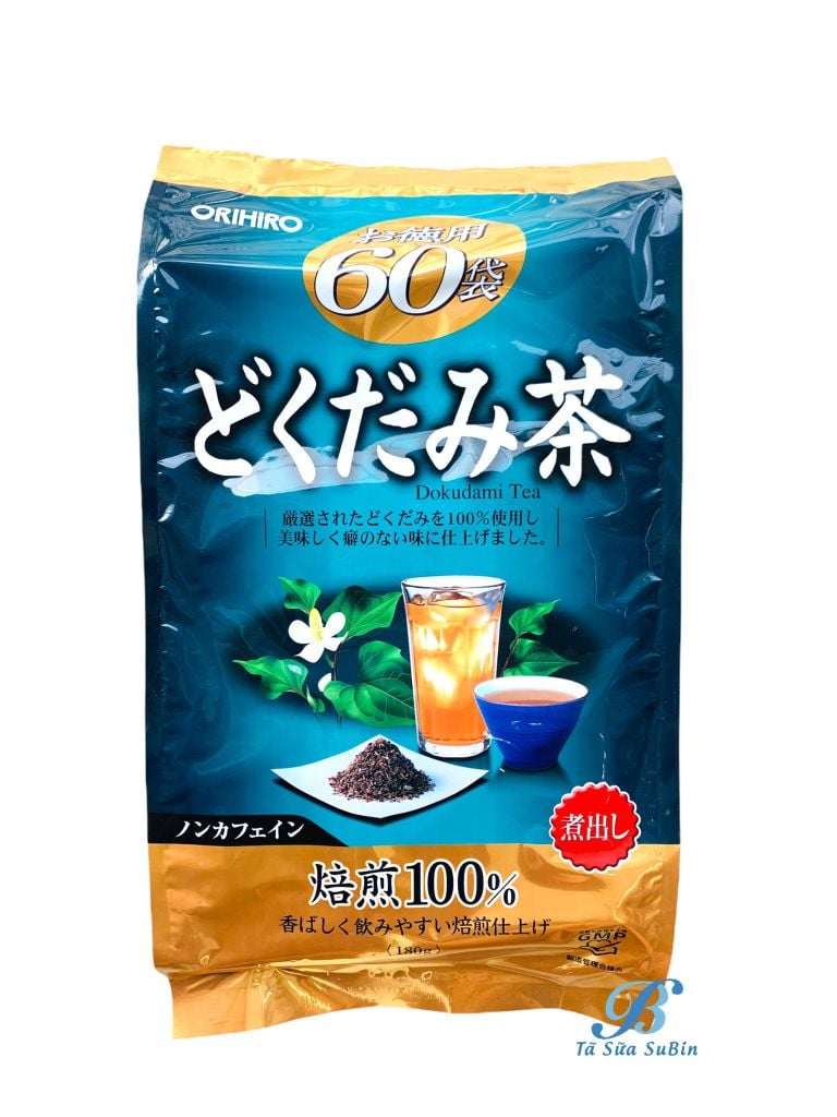 Trà diếp cá Orihiro Nhật 60 gói thanh lọc giải độc