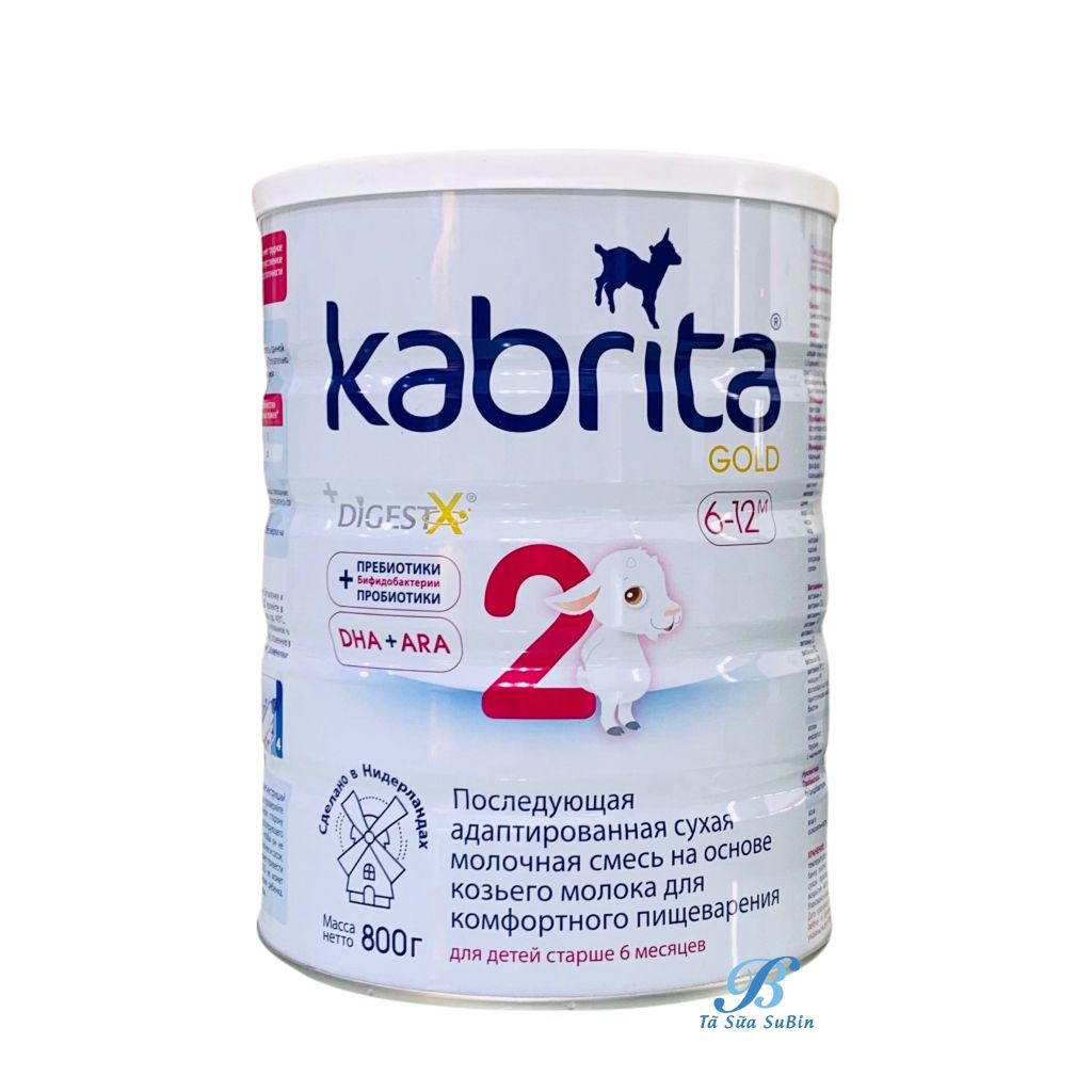 Sữa Dê Kabrita Nga Số 2 800gr Cho Bé 6-12 Tháng