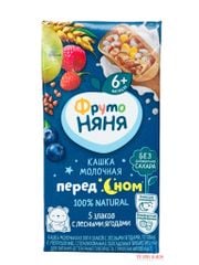 Sữa Ngũ Cốc Fruto Ban Đêm Nga 200ml Vị Trái Cây Tổng Hợp cho bé từ 6 tháng