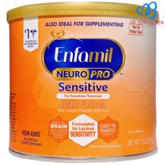 Sữa Enfamil Neuro Pro Sensitive Mini Mỹ 204gr Cho Bé Hay Nôn Trớ từ 0-12 Tháng