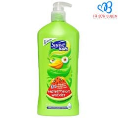 Sữa Tắm Gội Dưỡng Ẩm Suave Kids 3IN1 Watermelon Wonder Mỹ 532ml Hương Dưa Hấu Cho Bé Từ 1 Tuổi