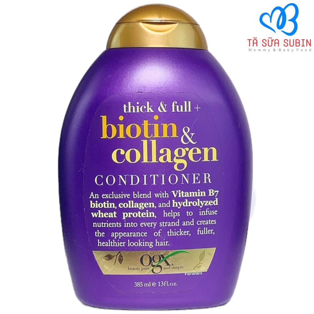 Dầu Xả Biotin & Collagen OGX Của Mỹ (385ml)