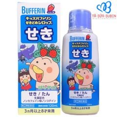 Siro Trị Ho Đờm Bufferin Xanh Dương Nhật Bản 120ml