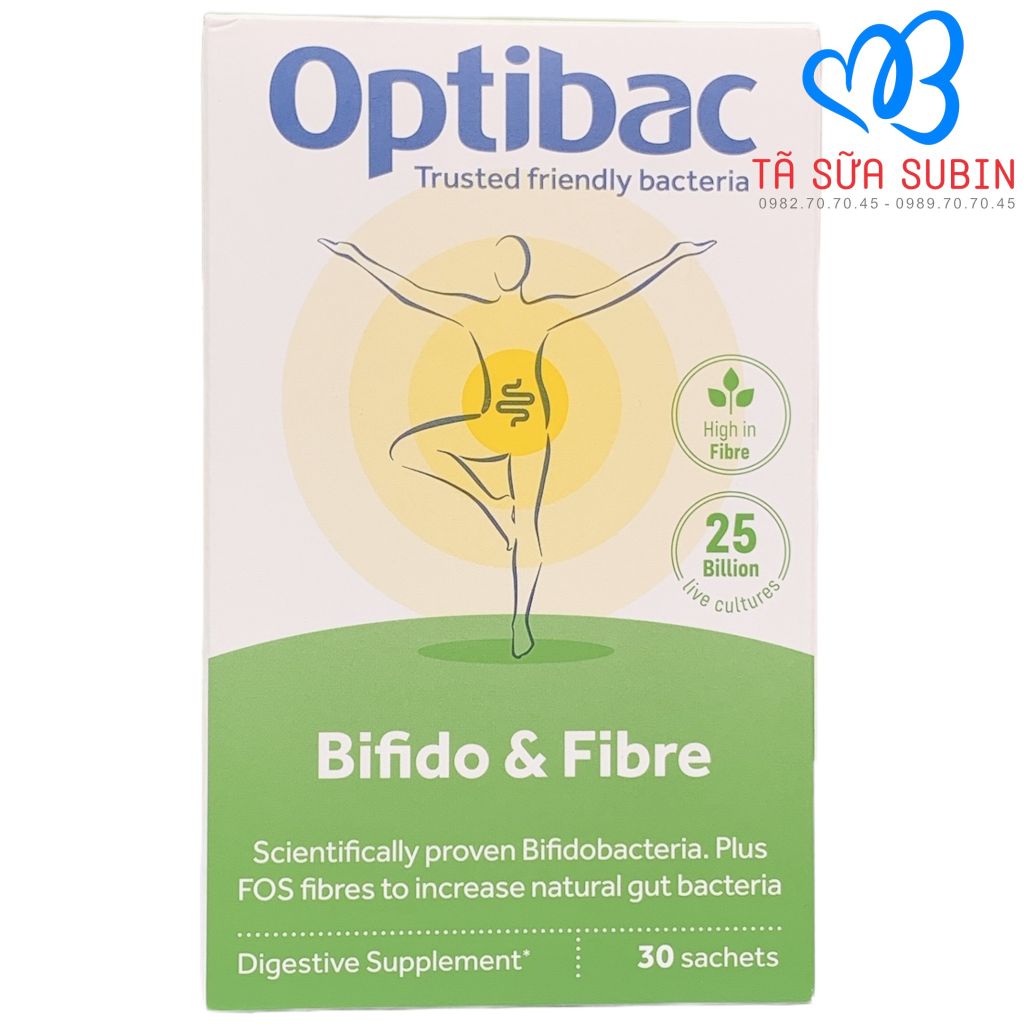 Men Vi Sinh Optibac Probiotics Xanh Lá Anh 30 Gói Ngăn Ngừa Và Trị Táo Bón