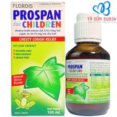 Siro ho prospan Úc 100ml Cho Bé Từ 2 tuổi