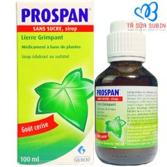 Siro Ho Prospan Pháp 100ml Cho Bé Từ 2 Tuổi