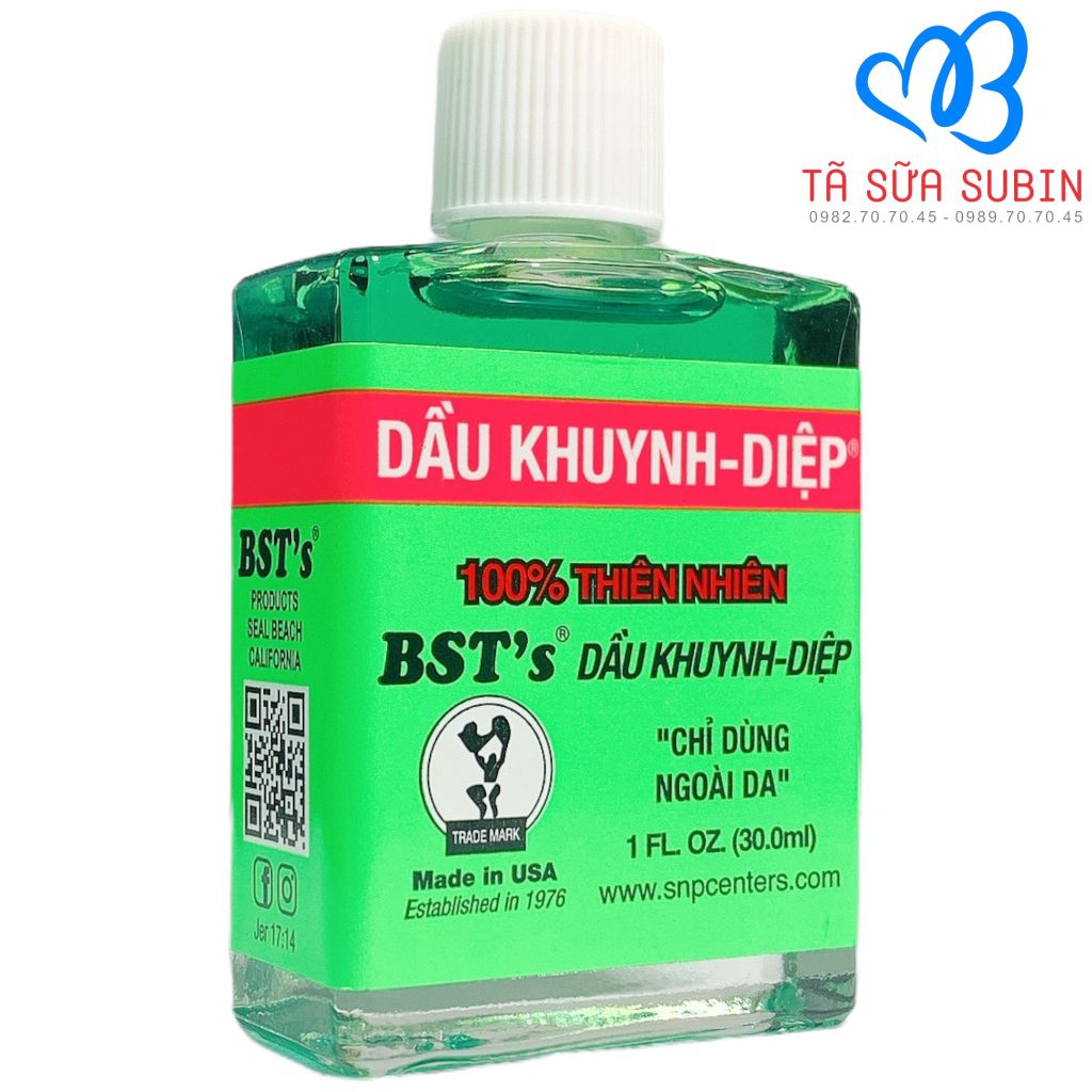 Dầu Khuynh Diệp BST's Eucalyptus Oil 30ml Của Mỹ