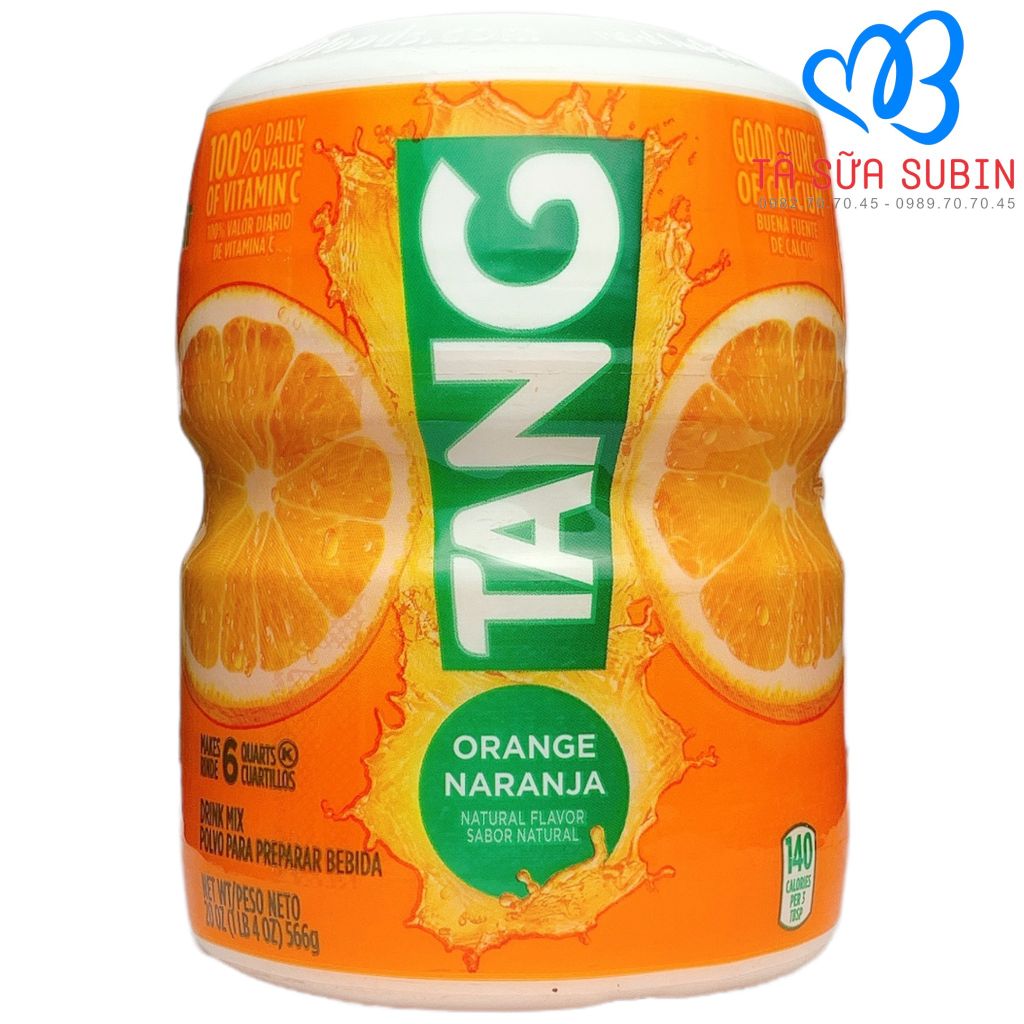 Bột pha cam TANG Mỹ 566gr