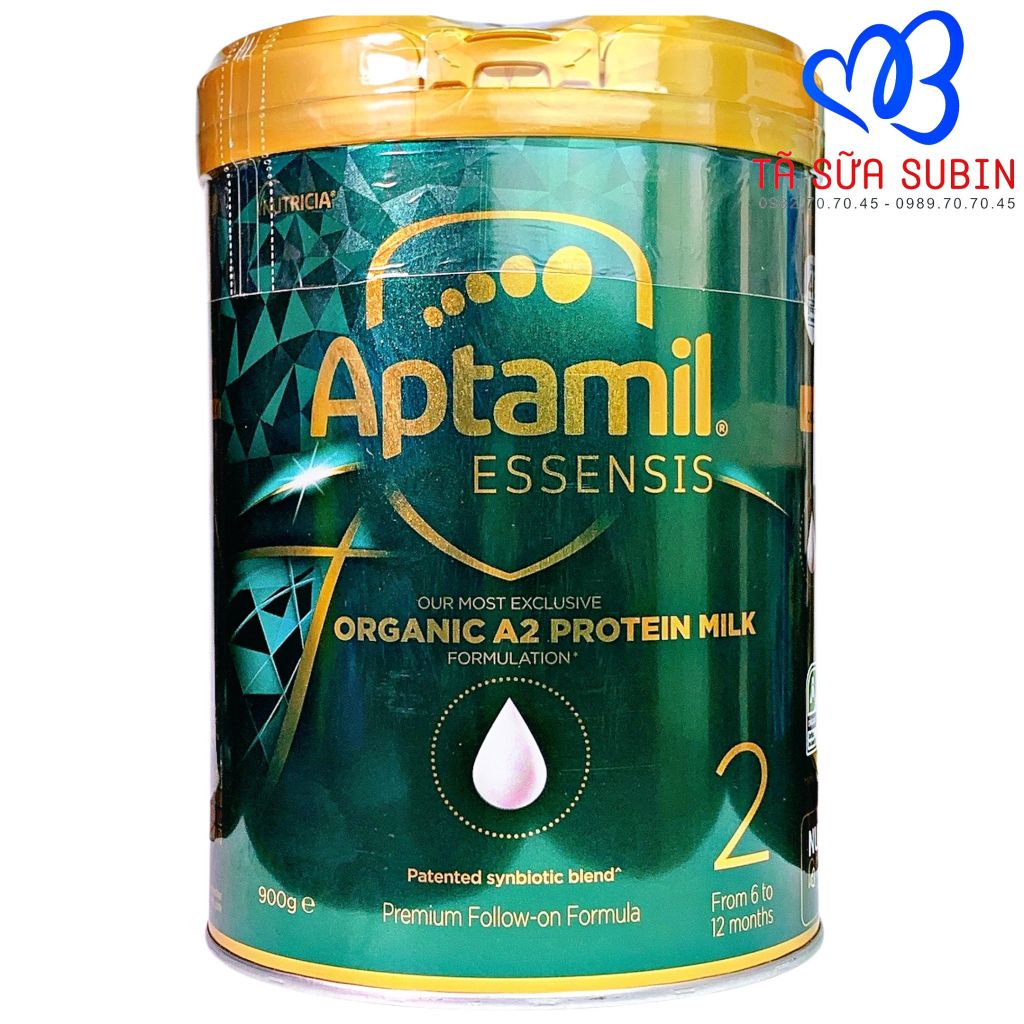 Sữa Aptamil Essensis Organic A2 Protein Milk Úc số 2 900gr 6-12 tháng