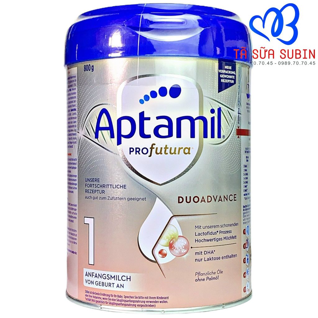 Sữa Aptamil Profutura Đức Số 1 800g cho bé 0-6 tháng