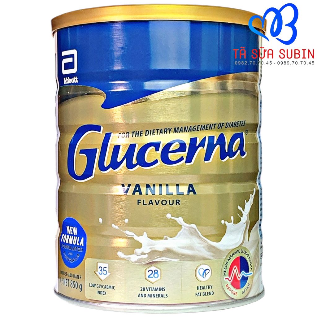 Sữa Tiểu Đường Glucerna Úc 850gr