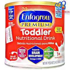 Sữa Enfagrow Premium Toddler Mỹ 680gr Vị Tự Nhiên Nắp Đỏ Cho Bé Từ 1-3 Tuổi