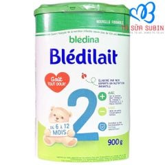 Sữa Bledina Bledilait Pháp Số 2 900gr Cho Bé 6-12 Tháng