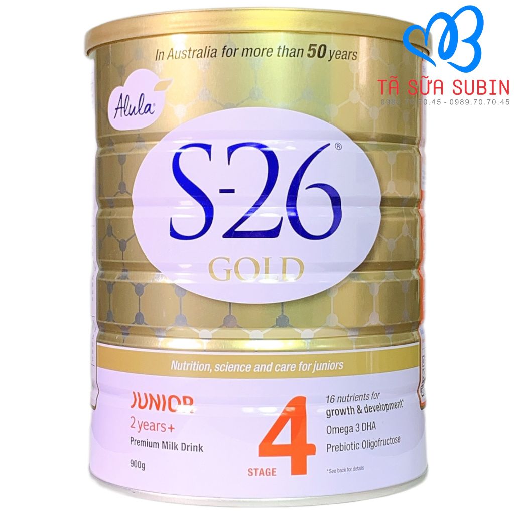 Mẫu mới Sữa S26 Úc Số 4 900gr Cho Bé 2 Tuổi Trở Lên