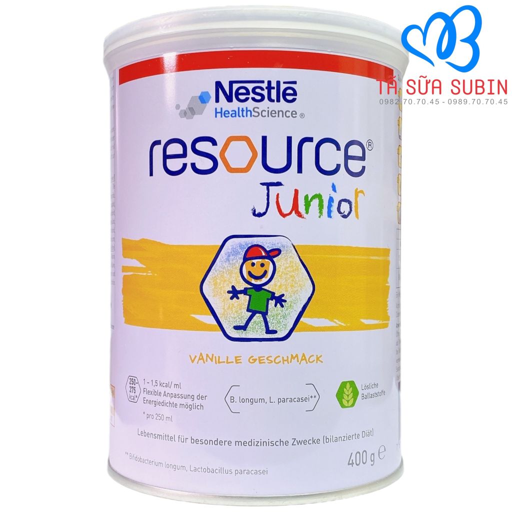 Sữa tăng cân resource junior Đức 400gr cho bé từ 1 tuổi