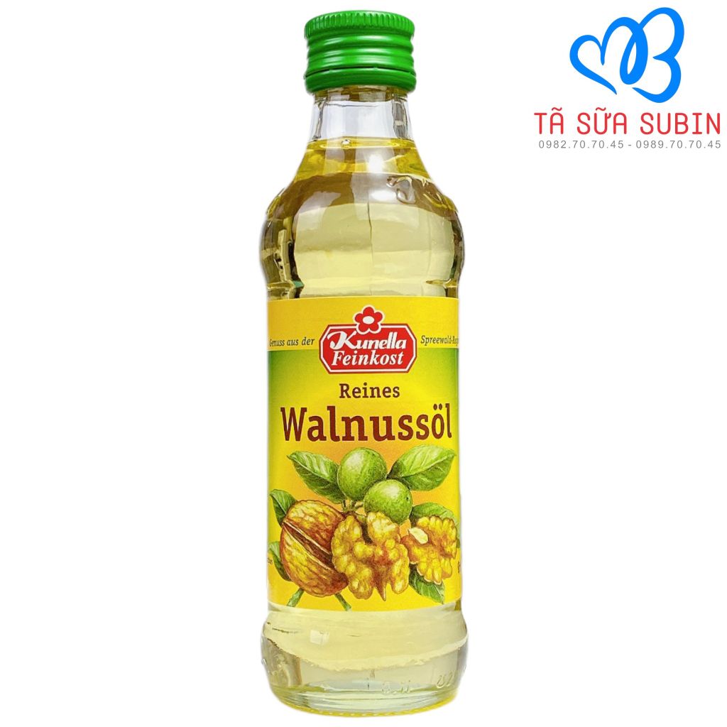 Dầu Óc Chó Kunella Feinkost WalnuBol Đức 100ml