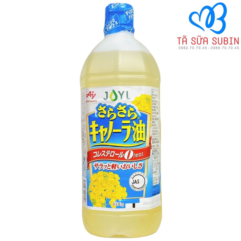 Dầu Hoa Cải Ajinomoto Nhật Bản 1000gr