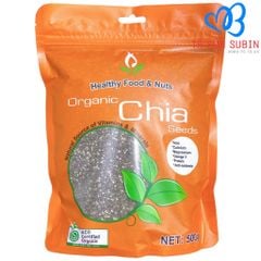 Hạt Chia Healthy Food & Nuts Organic Chia Seed Úc 500gr