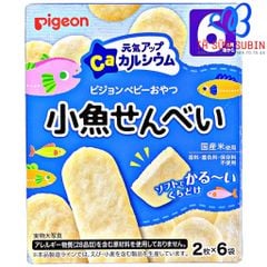 Bánh Gạo Pigeon Nhật 40gr Vị Cá 6 Tháng
