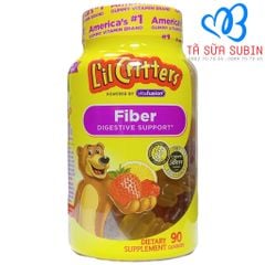 Kẹo Dẻo Bổ Sung Chất Xơ Gummy Fiber L'il Critters Mỹ 90 Viên