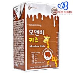 Sữa Hạt Dinh Dưỡng Monbee Kids Hàn Quốc 140ml Vị Socola