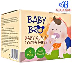 Giấy Lau Răng Vệ Sinh Miệng Baby Bro