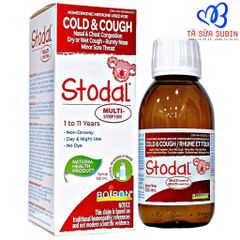 Siro Trị Ho Cảm Cúm Boiron Stodal Canada 125ml Cho Bé Từ 1 - 11 Tuổi