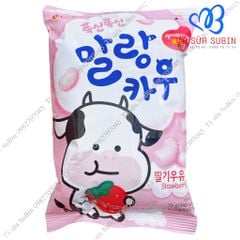 Kẹo Sữa Bò Lotte Hàn Quốc 79g Vị Dâu