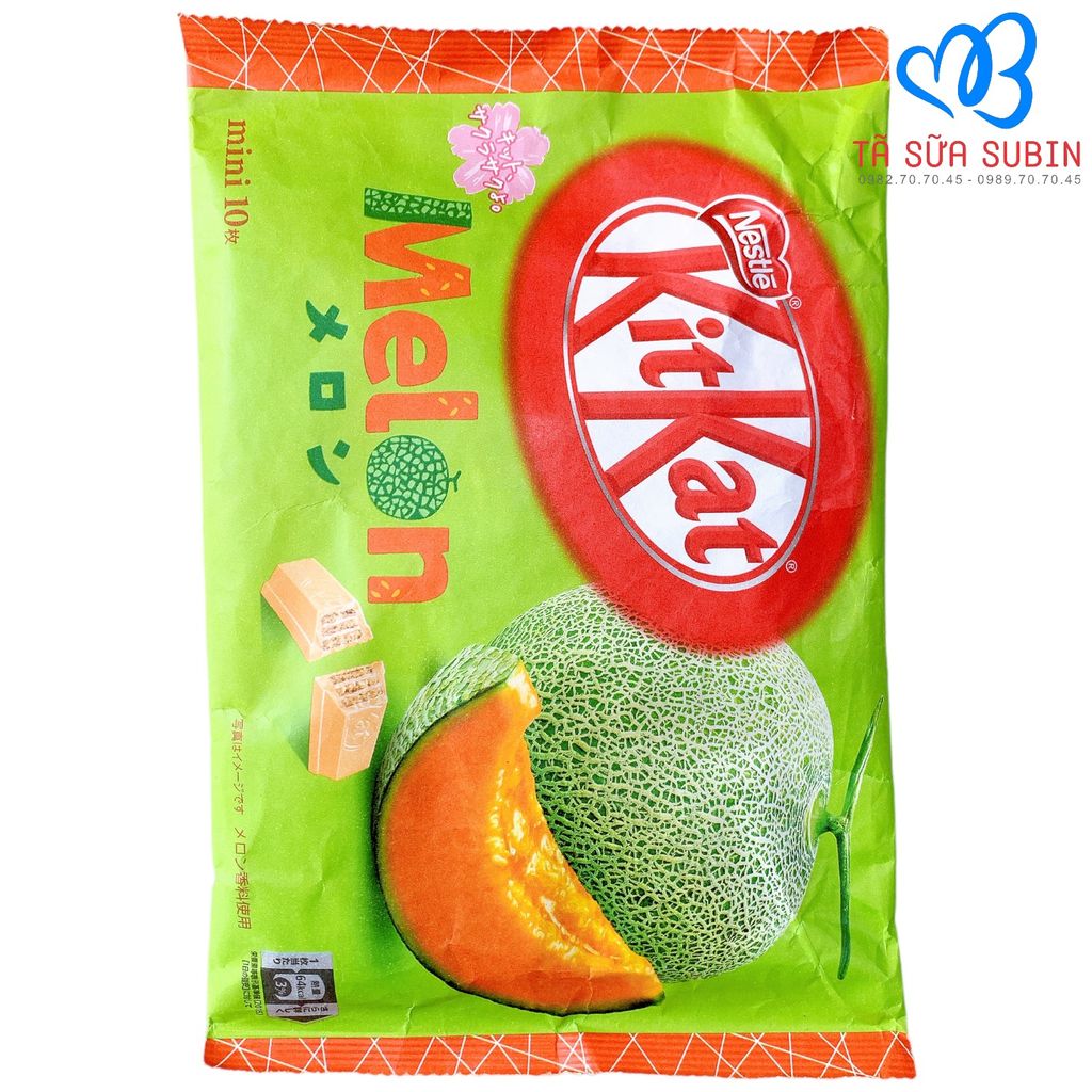 Kẹo Socola Kitkat Nhật Bản Vị Dưa Lưới