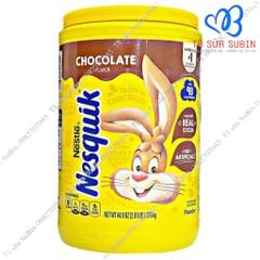 Bột cacao pha sữa Nestle Nesquik Chocolate Mỹ 1.275 ký