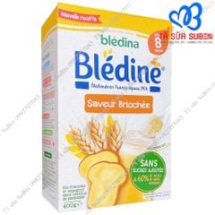 Bột Pha Sữa Bledina 8 Tháng Vị Bánh Mì Pháp 400gr