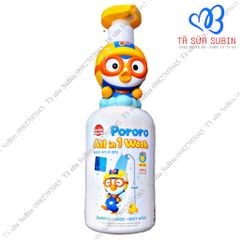 Tắm Gội Xả Pororo All In 1 Wash Hàn Quốc 400gr