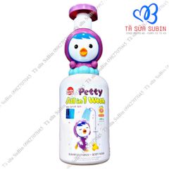 Tắm Gội Xả Petty All In 1 Wash Hàn Quốc 400gr