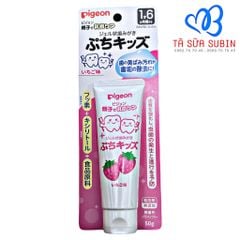 Kem Đánh Răng Pigeon Nhật 50gr Vị Dâu (1-6 Tuổi)
