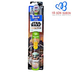 Bàn Chải Pin Oral-B StarWars Mandalorian Mỹ 3 Tuổi