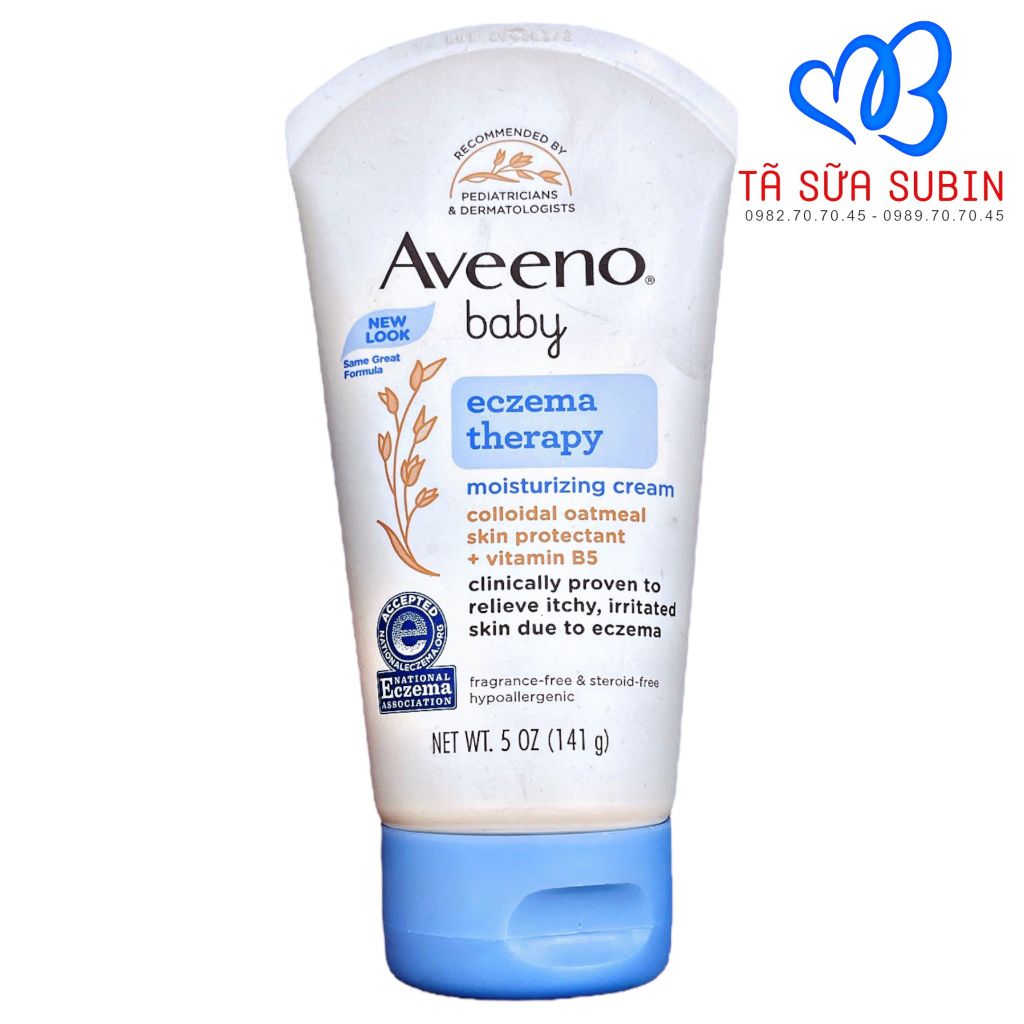 Kem Bôi Trị Chàm Aveeno Eczema Therapy Mỹ 206gr