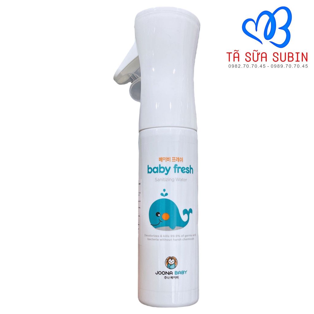 XỊT KHUẨN KHỬ MÙI  BABY FRESH HÀN QUỐC 300ML