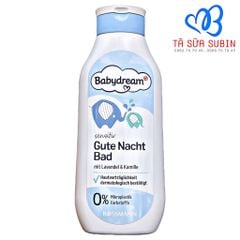 Sữa Tắm Gội Babydream Gute Nacht Đức 500ml Giúp Bé Ngủ Ngon