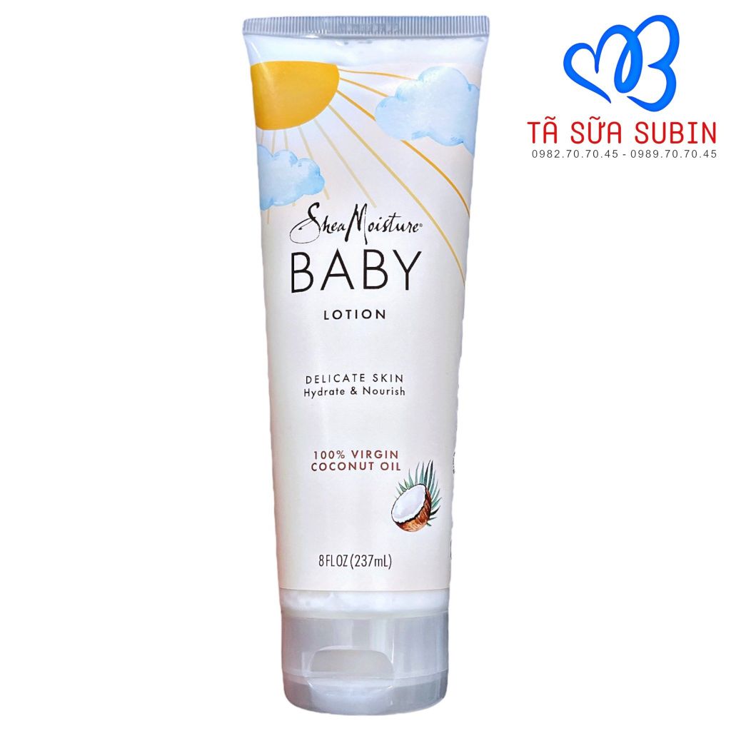 Kem Dưỡng Ẩm Lotion Baby Shea Moisture 237ml Mỹ Hương Dừa