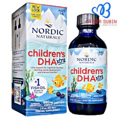 DHA Nordic Naturals Children’s DHA Xtra 800mg – Bổ Sung Omega‑3 Cho Bé 1–6 Tuổi